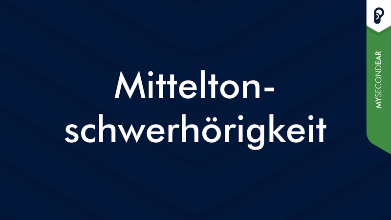 Mitteltonschwerhörigkeit: Ursachen, Symptome, Behandlung