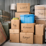 opbevaring under flytning pladsbehov